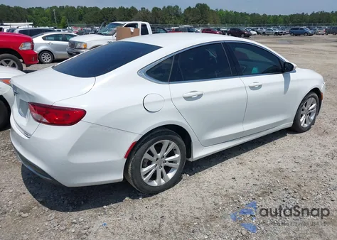 2015 Chrysler 200 Limited from USA, damaged, VIN 1C3CCCAB3FN687299